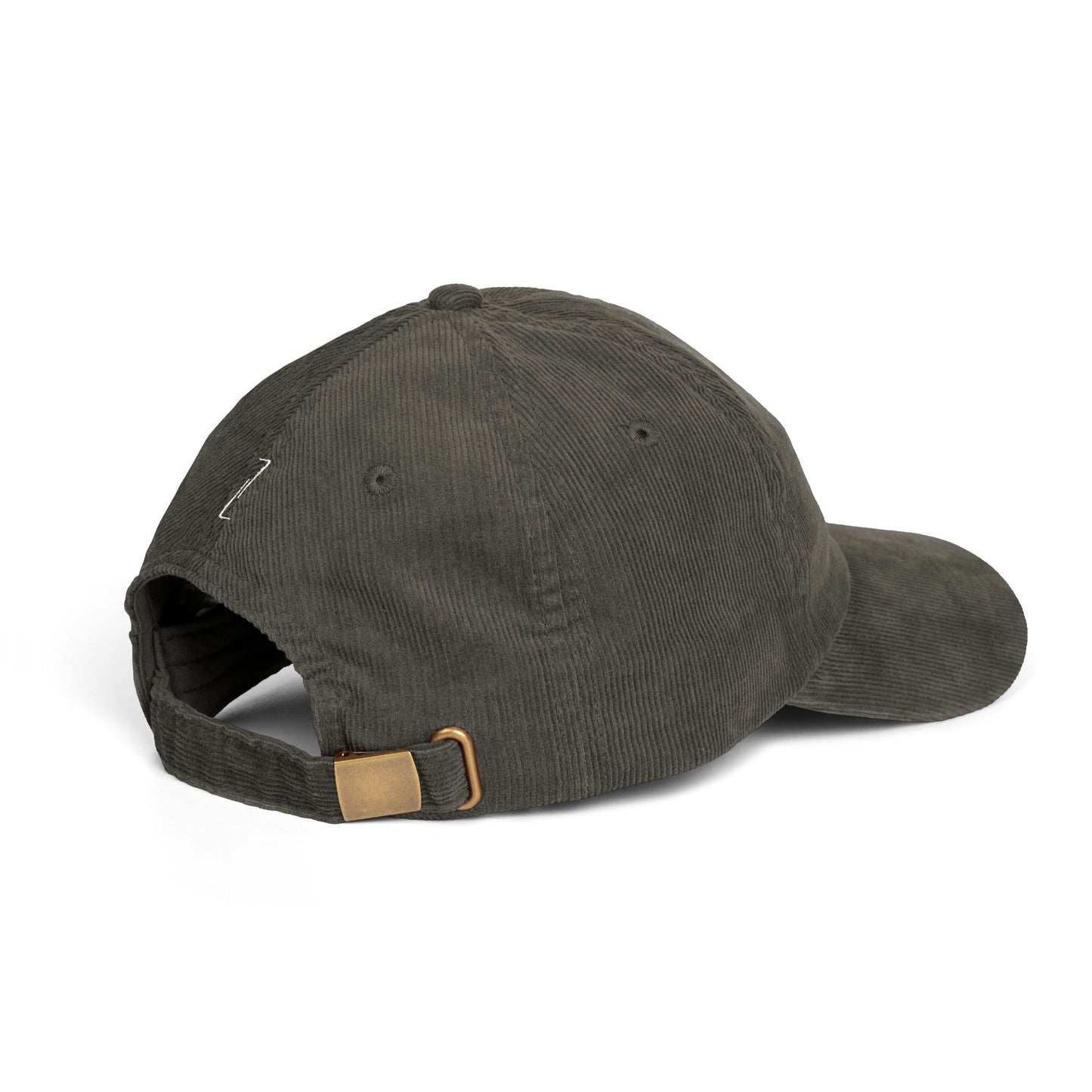 "ALL THAT" Velours Embroidered Cap — Olive - LA MARQUE 77