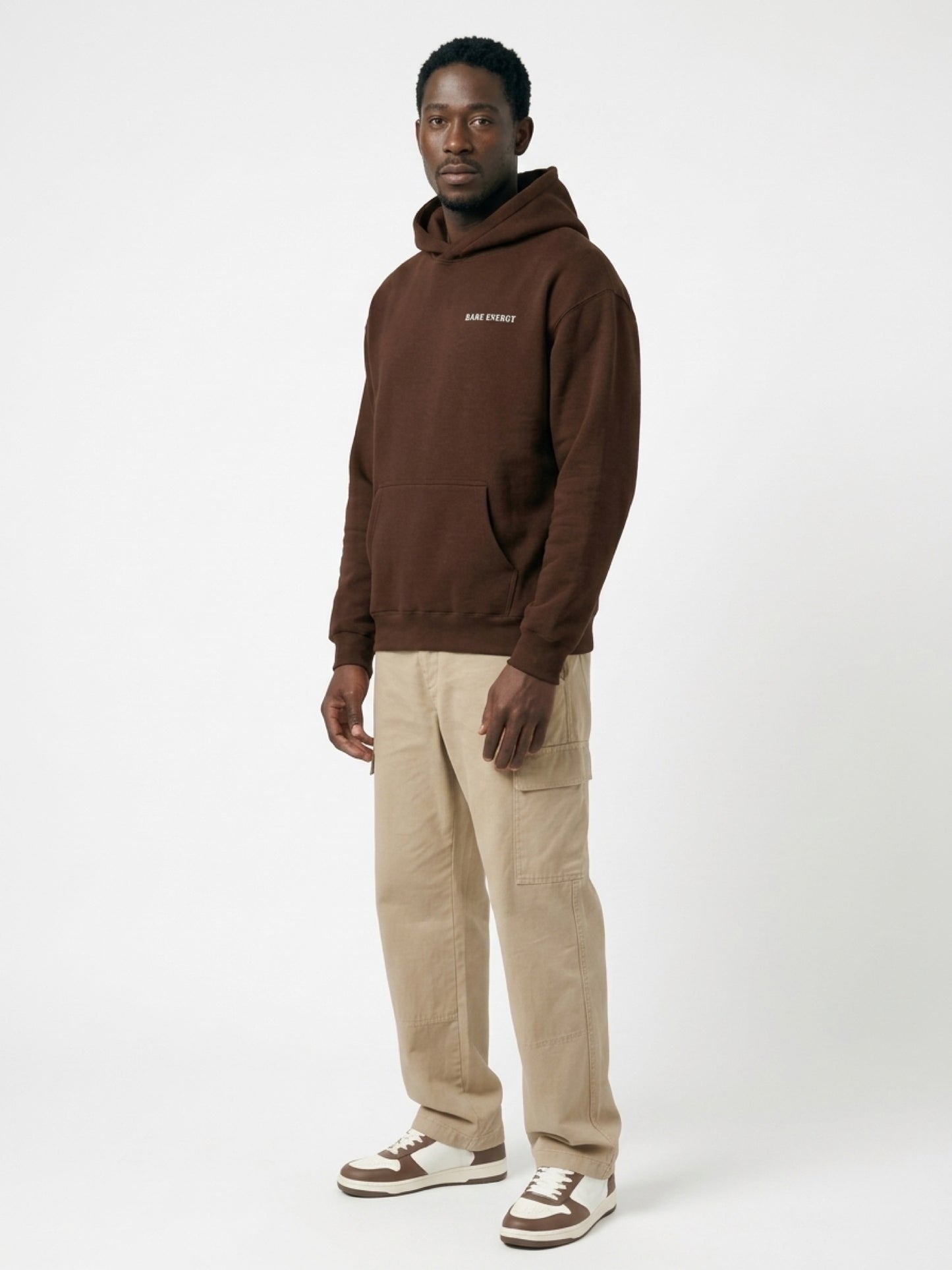 Rare Energy Oversized Mocha Hoodie - Unisex - LA MARQUE 77