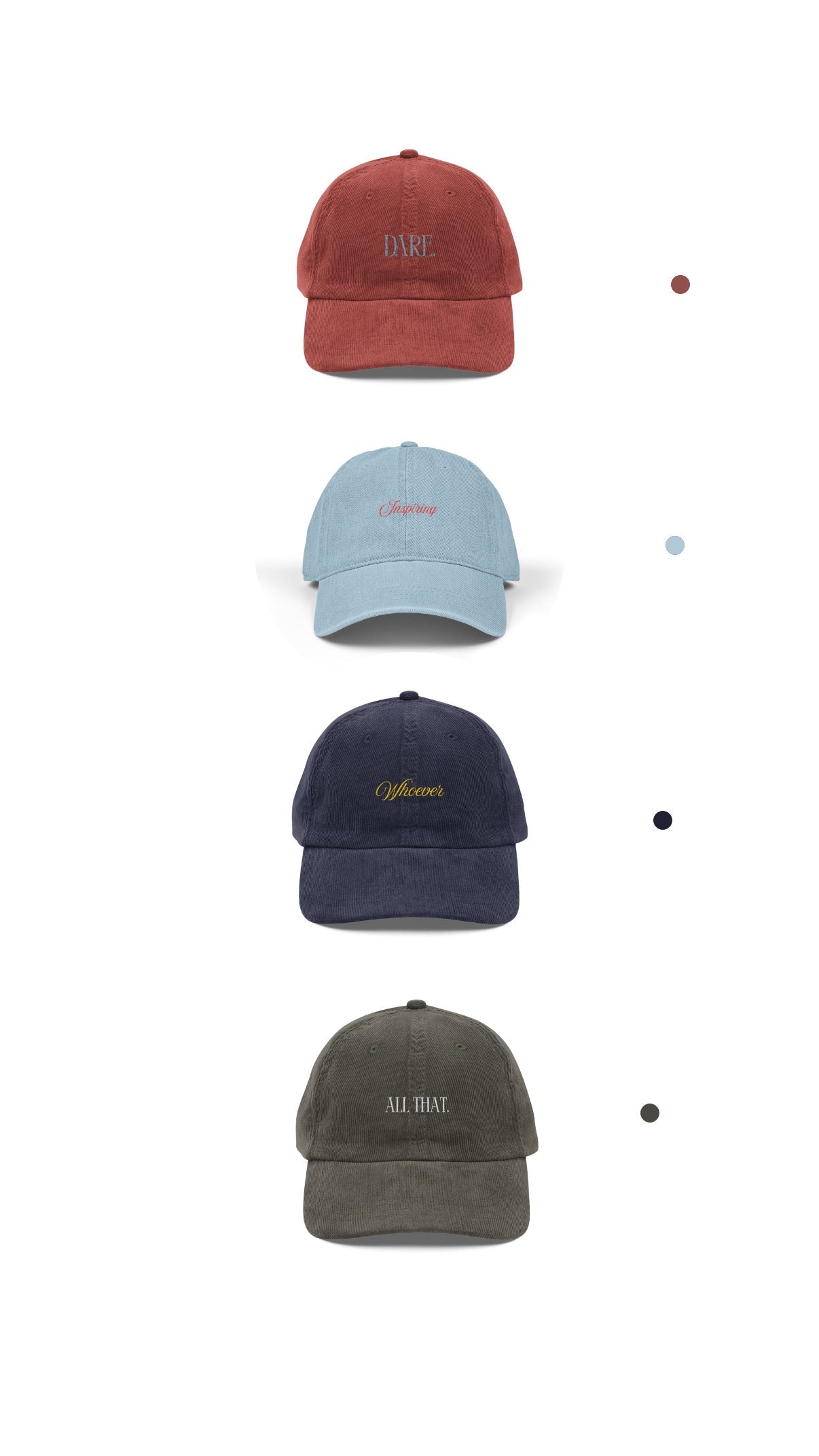 The Embroidered Cap