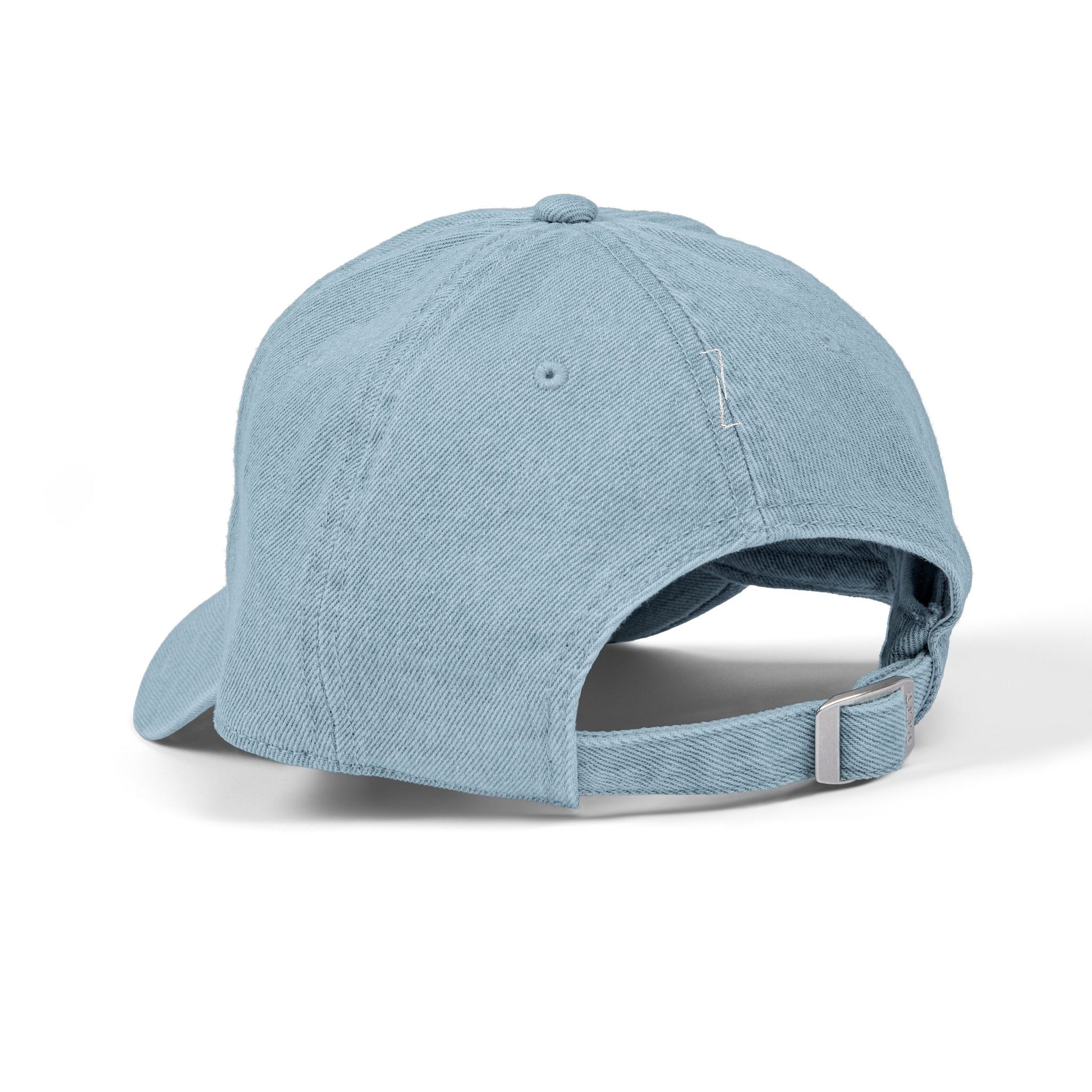 "INSPIRING" Embroidered Denim Cap — Light Blue - LA MARQUE 77
