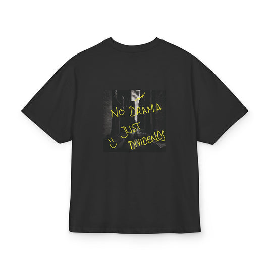 Dividends Cotton T-shirt - Unisex - LA MARQUE 77
