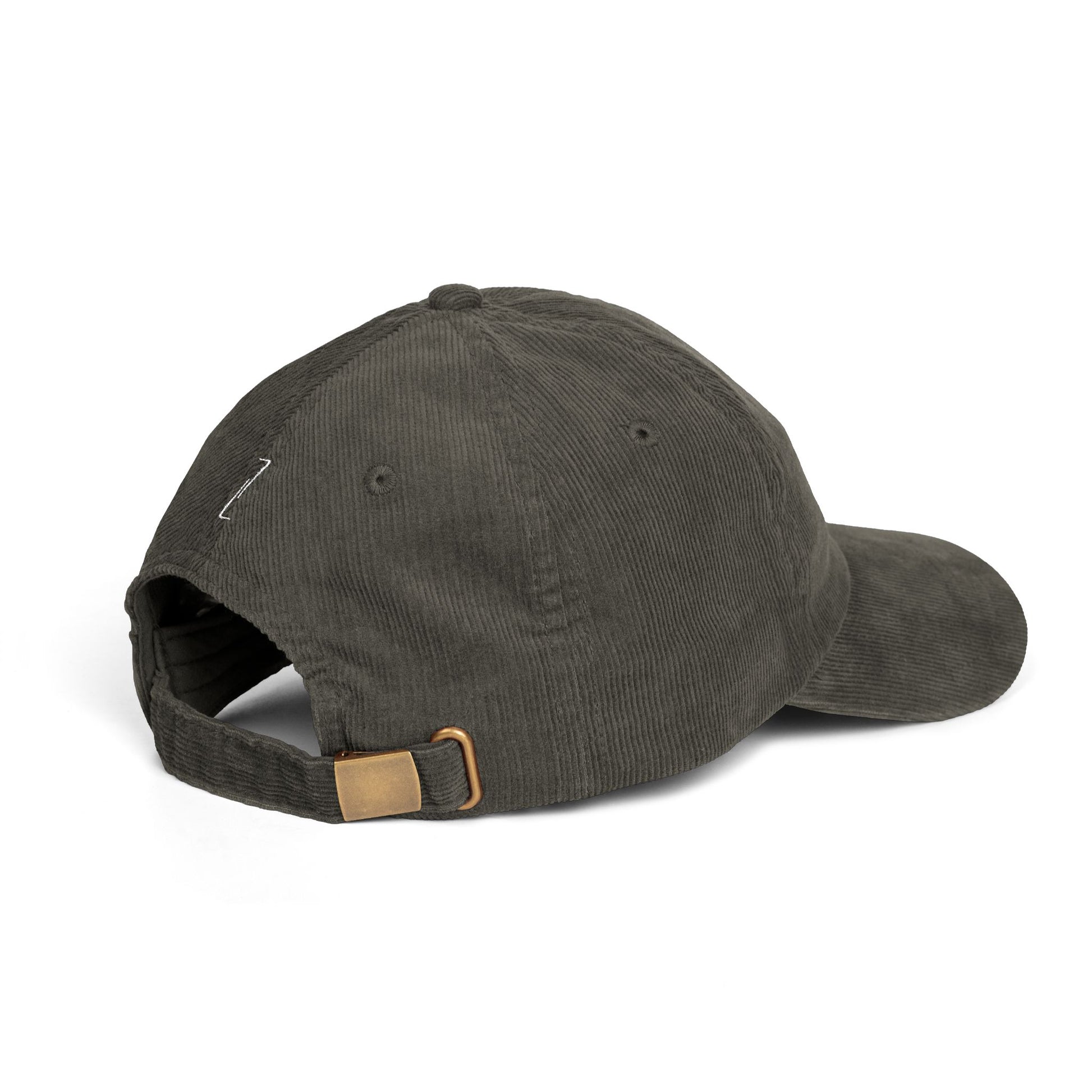 "ALL THAT" Velours Embroidered Cap — Olive - LA MARQUE 77