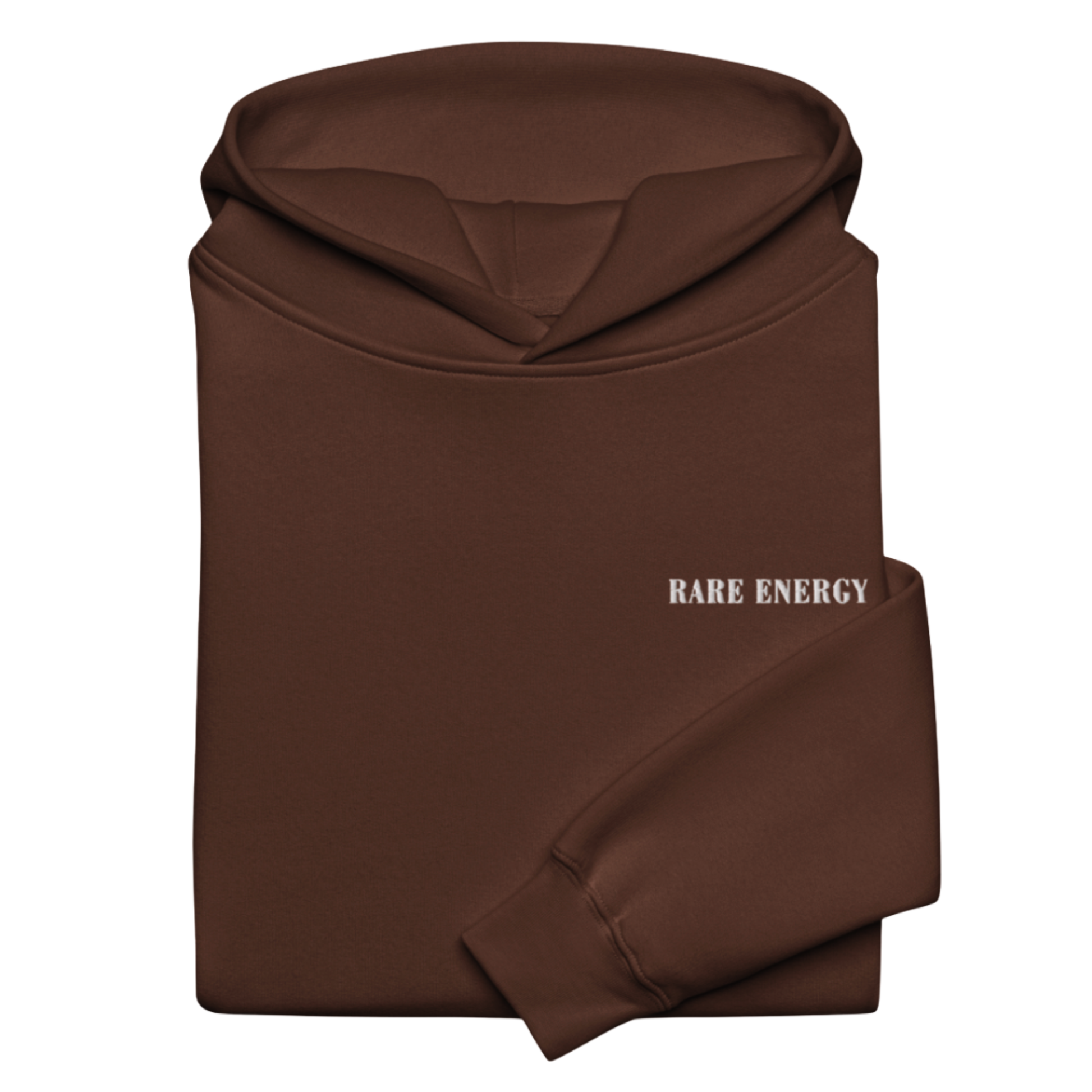 Rare Energy Oversized Mocha Hoodie - Unisex - LA MARQUE 77