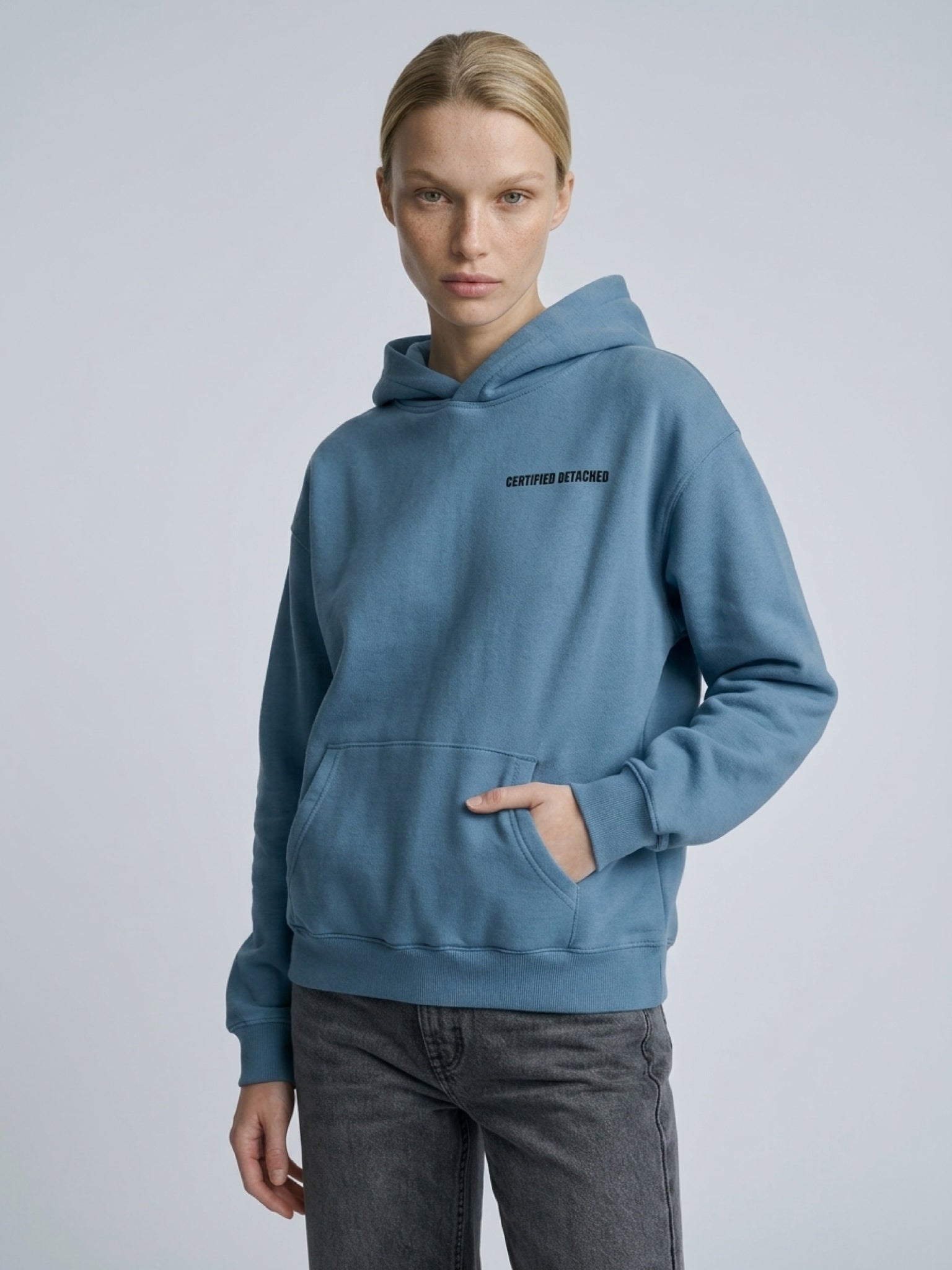 Certified Detached Oversized Sky Hoodie - Unisex - LA MARQUE 77