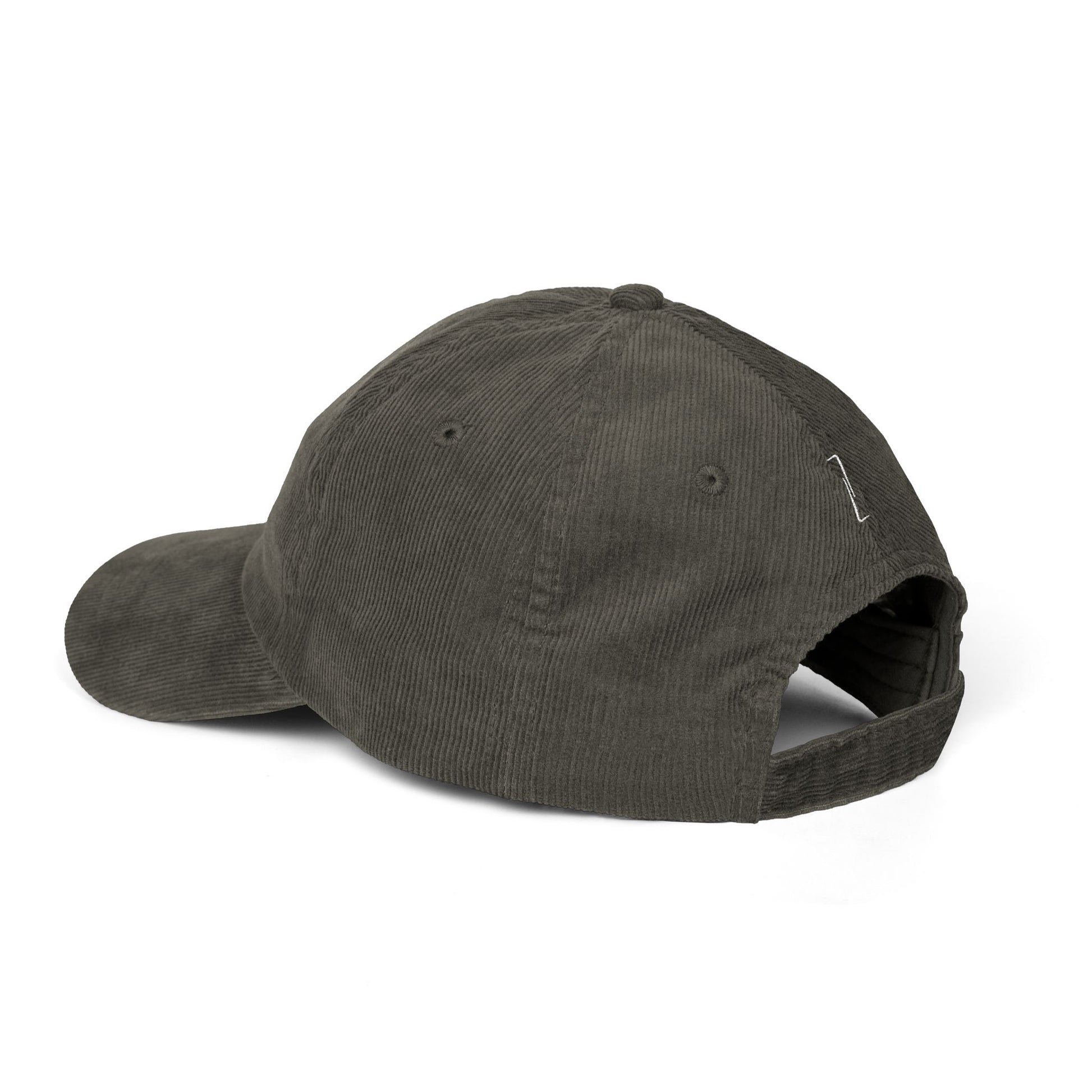 "ALL THAT" Velours Embroidered Cap — Olive - LA MARQUE 77