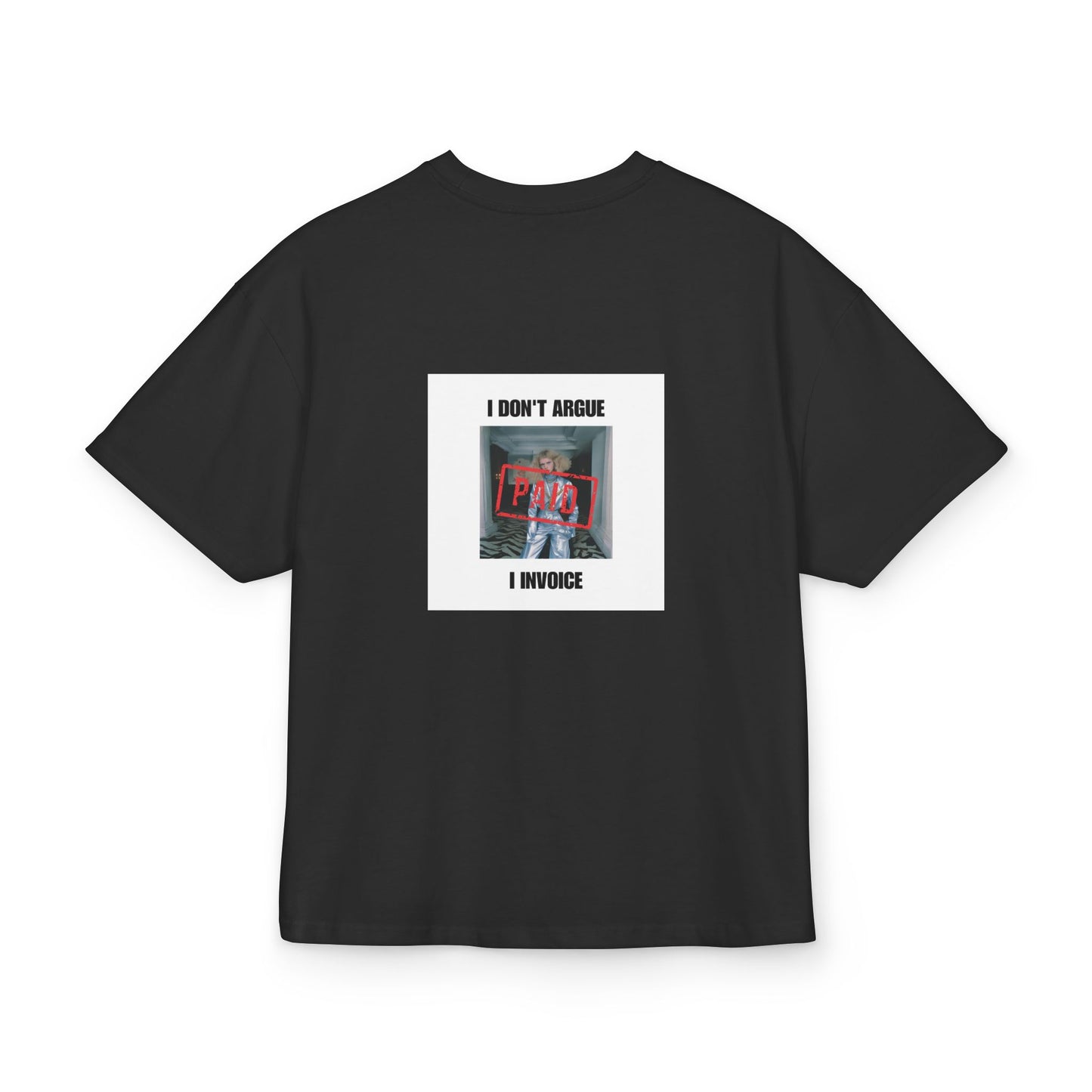 INVOICE Cotton T-shirt - Unisex - LA MARQUE 77