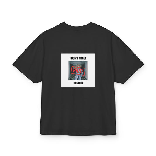 INVOICE Cotton T-shirt - Unisex - LA MARQUE 77