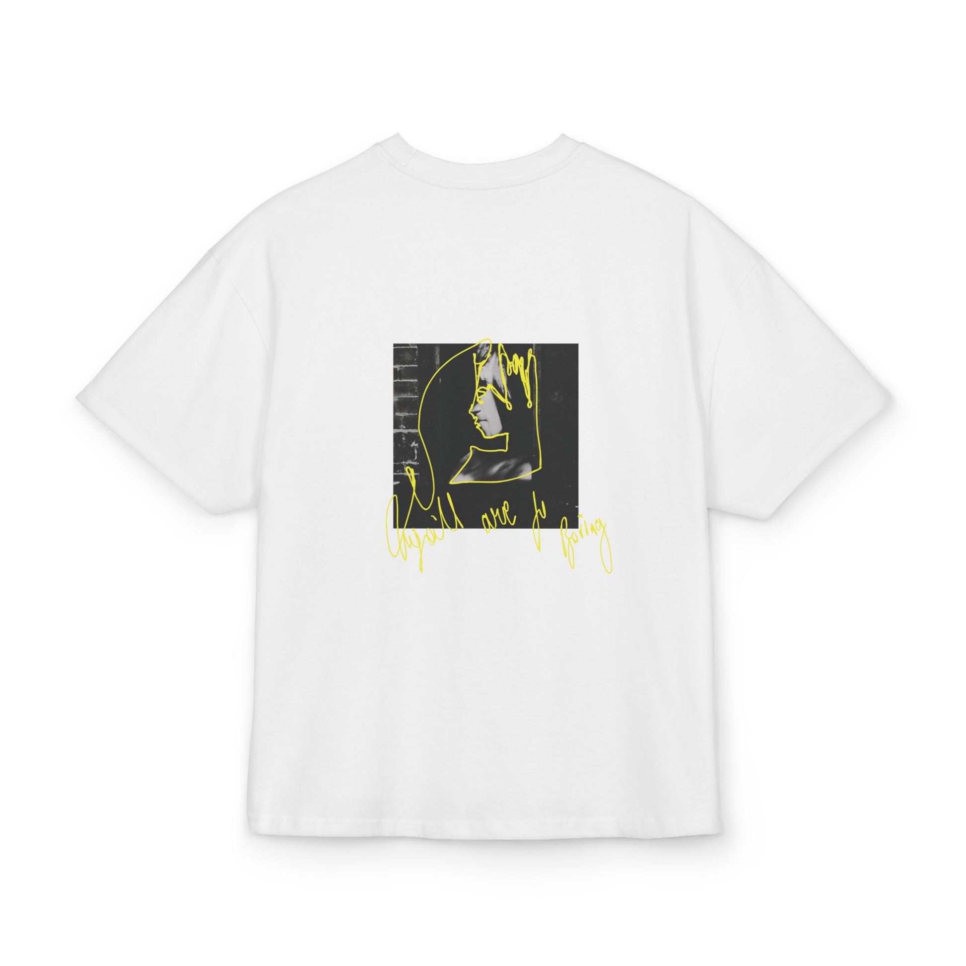 Boring Cotton T-shirt - Unisex - LA MARQUE 77